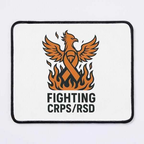 Item preview, Fighting CRPS RSD Awareness Phoenix designed and sold by dove3020.