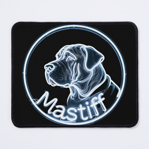 Item preview, Circle Neon Lamp Mastiff designed and sold by forget45studio.