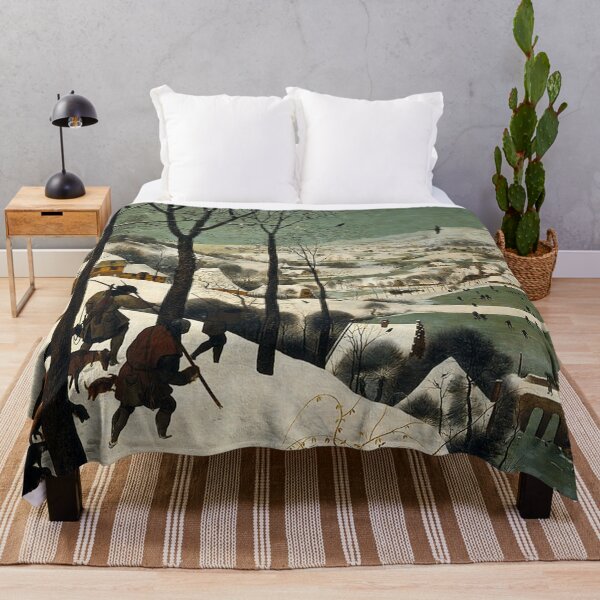 Item preview, Hunters in the Snow designed and sold by tomorrowsart.