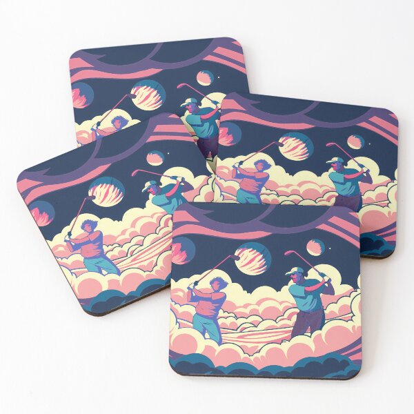 Item preview, Hi Golf Golfing Play Art Serene Natural Colors designed and sold by ART ATTACK ZONE.