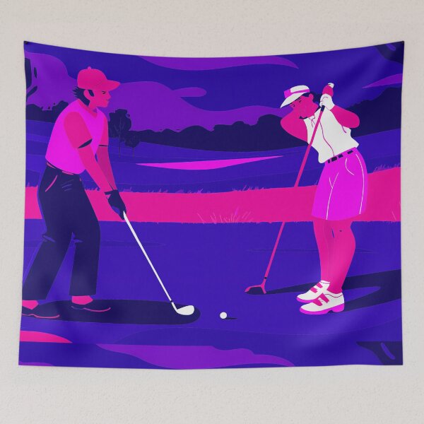 Item preview, Inspirational Golf Golfing Play Art Serene Natural Colors designed and sold by ART ATTACK ZONE.
