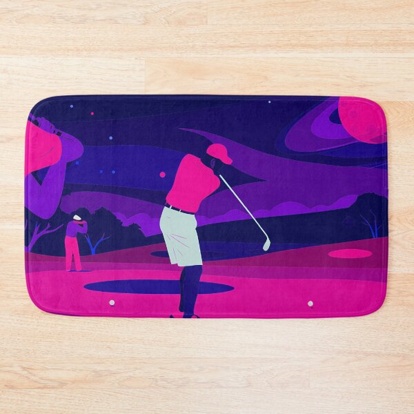 Item preview, Music Golf Golfing Play Art Serene Natural Colors designed and sold by ART ATTACK ZONE.