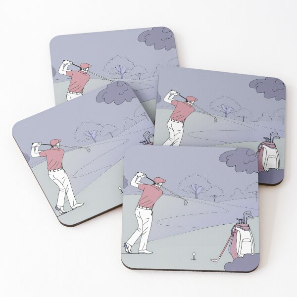 Item preview, Electro Golf Golfing Play Art Serene Natural Colors designed and sold by ART ATTACK ZONE.