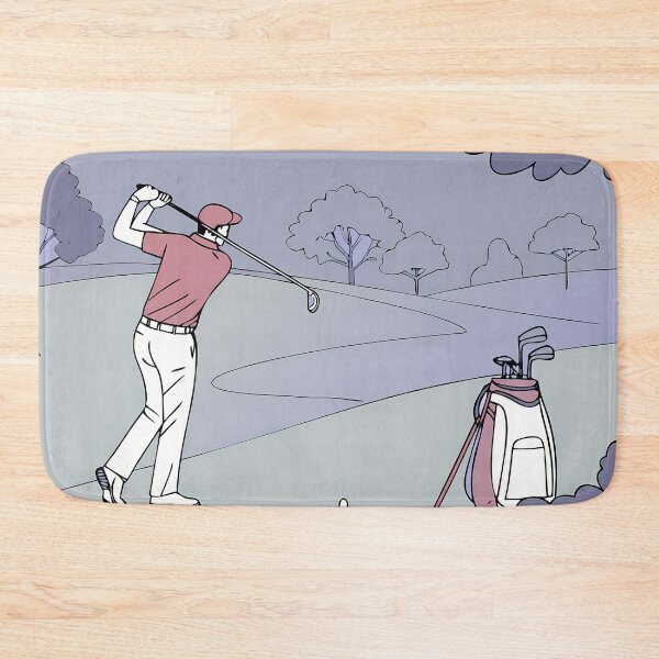 Item preview, Electro Golf Golfing Play Art Serene Natural Colors designed and sold by ART ATTACK ZONE.