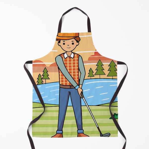 Item preview, Eleven Golf Golfing Play Art Serene Natural Colors designed and sold by ART ATTACK ZONE.