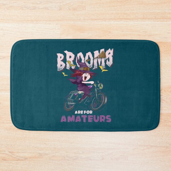 Item preview, Brooms Are For Amateurs Biker Lifestyle  designed and sold by PierceDoyled.