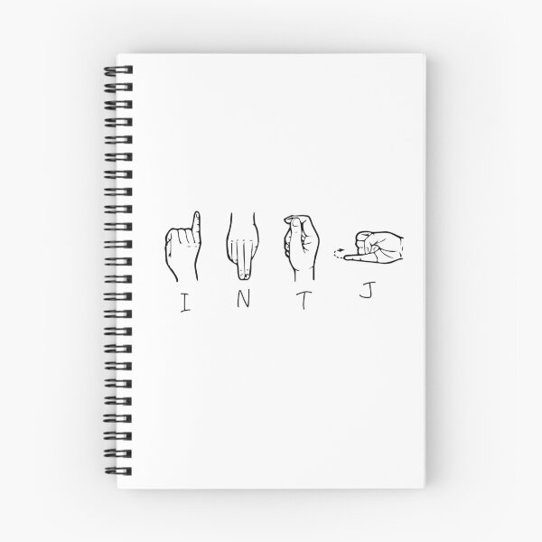 Item preview, INTJ sign language designed and sold by Girlmeetsjess.