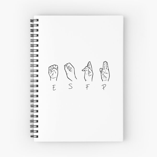 Item preview, ESFP sign language designed and sold by Girlmeetsjess.