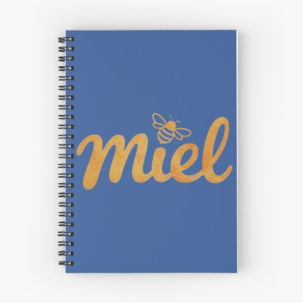Item preview, MIEL HONEY MINIMALIST WITH HONEYBEE designed and sold by Big Bang Canvas.