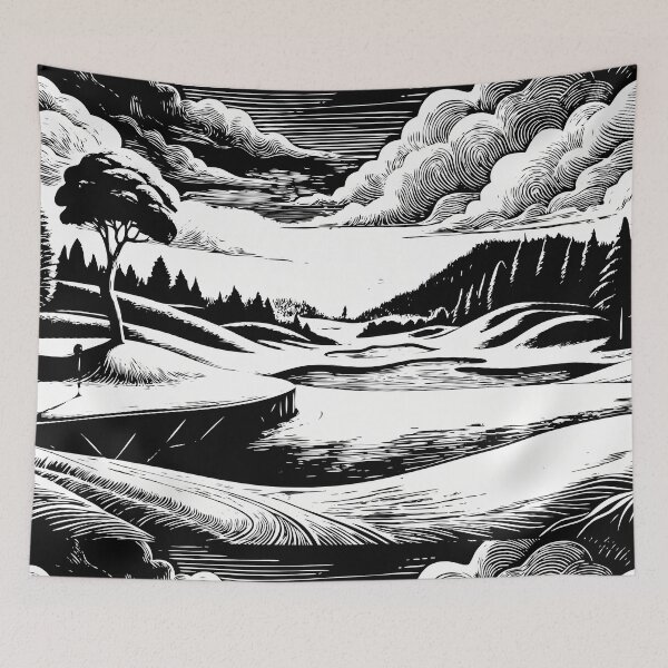 Item preview, People Golf Golfing Play Art Serene Natural Colors designed and sold by ART ATTACK ZONE.