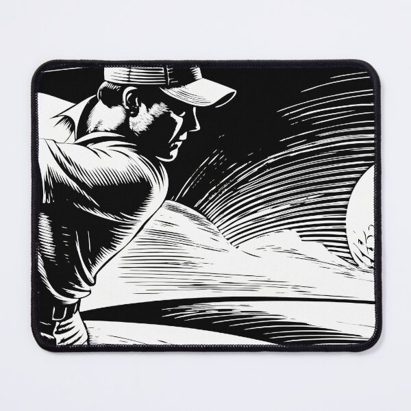 Item preview, B Golf Golfing Play Art Serene Natural Colors designed and sold by ART ATTACK ZONE.