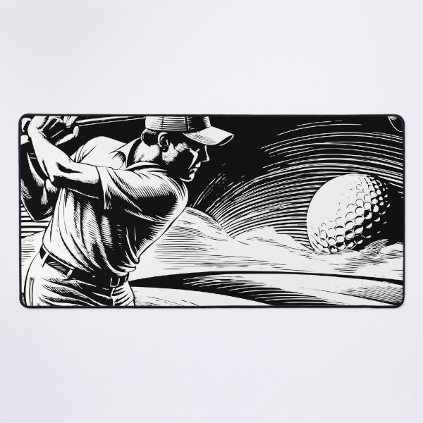 Item preview, B Golf Golfing Play Art Serene Natural Colors designed and sold by ART ATTACK ZONE.