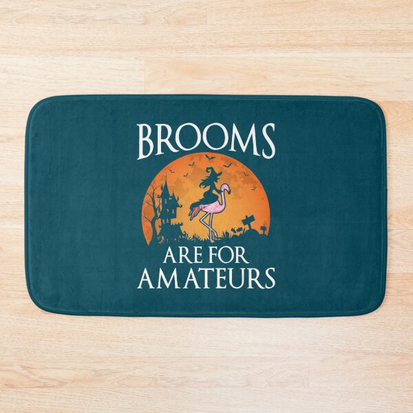 Item preview, Brooms Are For Amateurs Flamingo Halloween Costume Gift  designed and sold by PierceDoyled.