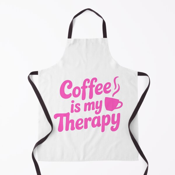 Item preview, Coffee Is My Therapy! Pink Coffee Girl designed and sold by PMCreative.