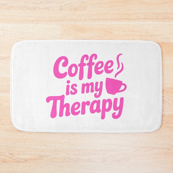 Item preview, Coffee Is My Therapy! Pink Coffee Girl designed and sold by PMCreative.