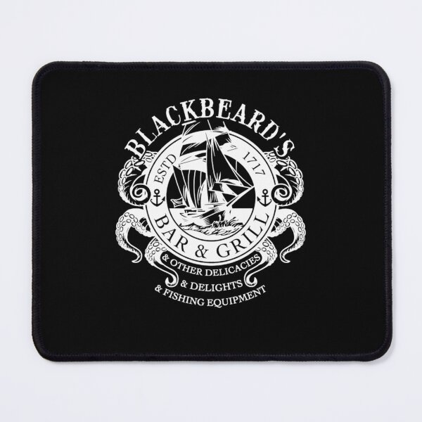 Item preview, Blackbeard's Bar and Grill, Other Delicacies & Deligh Black02 designed and sold by DANIELKNOXI.