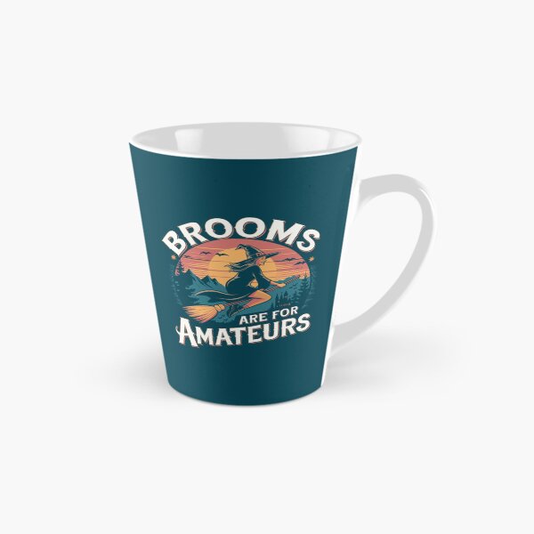 Item preview, Brooms Are For Amateurs Funny Quote Halloween Horse Witches(1) designed and sold by PierceDoyled.