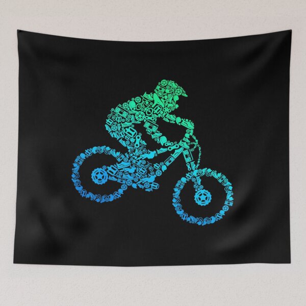 Item preview, Mountain Bike MTB Downhill Biking Cycling Biker Kids 	 		 designed and sold by ykygbozrrh30.