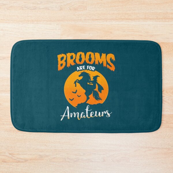 Item preview, Brooms Are For Amateurs Funny Scary Witch Horse Bats (1) designed and sold by PierceDoyled.