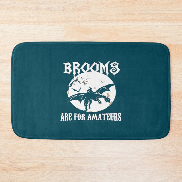 Item preview, Brooms Are For Amateurs Halloween Dragon funny  designed and sold by PierceDoyled.