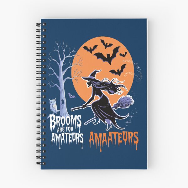 Item preview, Brooms Are For Amateurs Halloween Witches Design(4) designed and sold by PierceDoyled.
