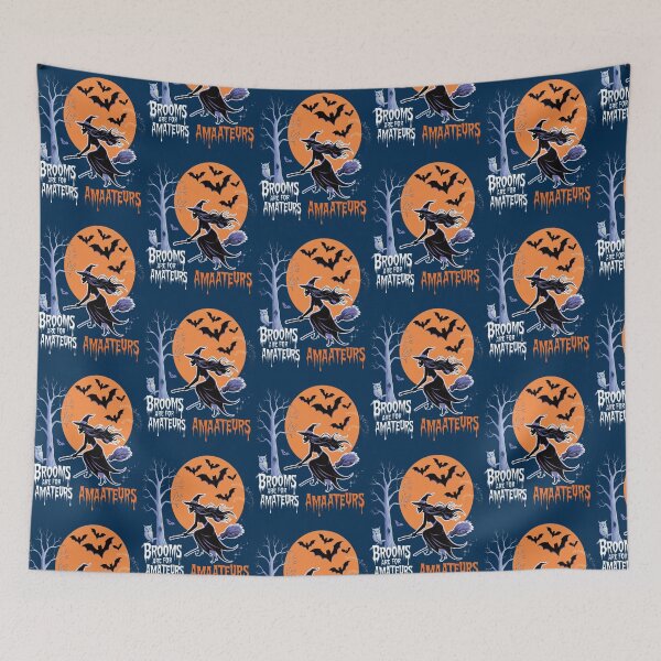 Item preview, Brooms Are For Amateurs Halloween Witches Design(4) designed and sold by PierceDoyled.