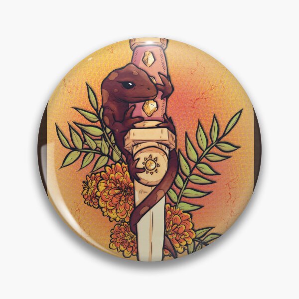 Item preview, fire witch designed and sold by Rumcherry Art.