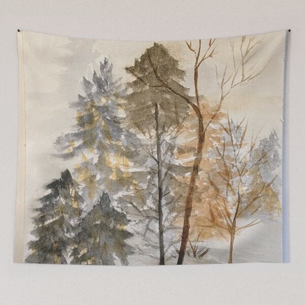 Item preview, Trees in Winter with Snow designed and sold by tomorrowsart.