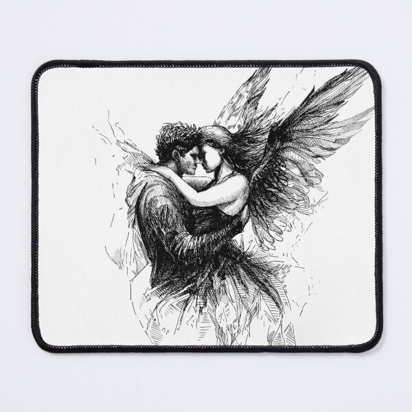 Item preview, Wings of Surrender, 21 x 29 cm, ink on paper, 2025.jpg designed and sold by oanaunciuleanu.