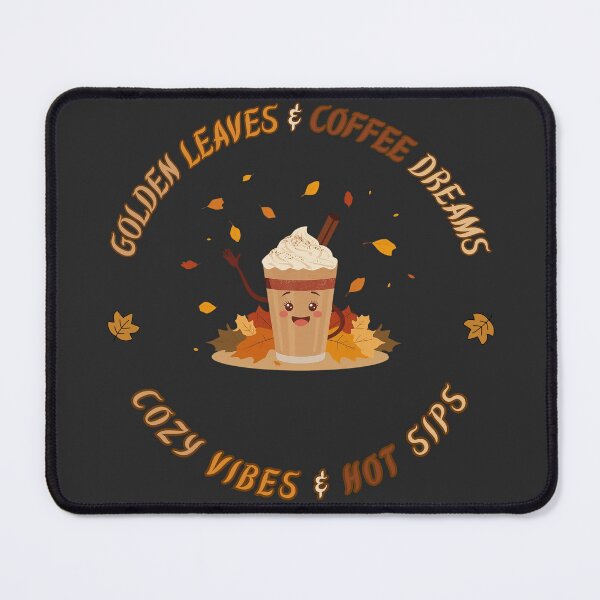 Item preview, Golden Leaves & Coffee Dreams designed and sold by KA-DigitalArtLab.