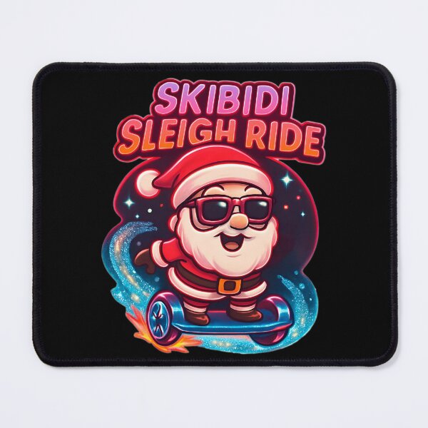 Item preview, Skibidi Sleigh Ride Santa designed and sold by Raluk.