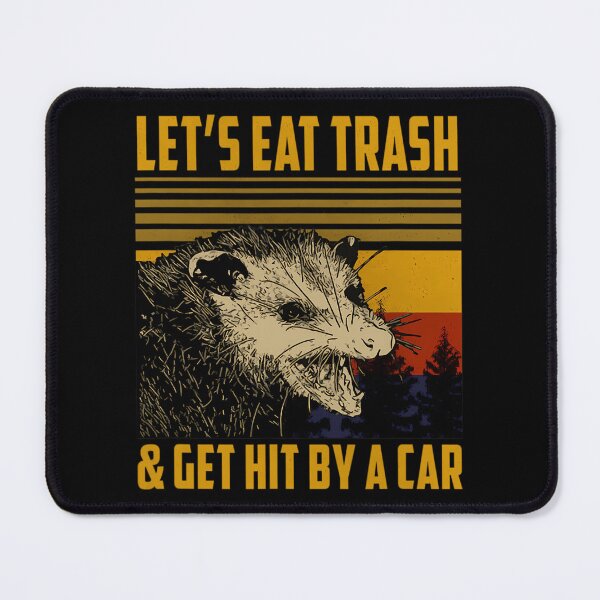 Item preview, Let's Eat Trash and Get Hit By A Car Vintage Opossum 		 designed and sold by sgwralifmy31.