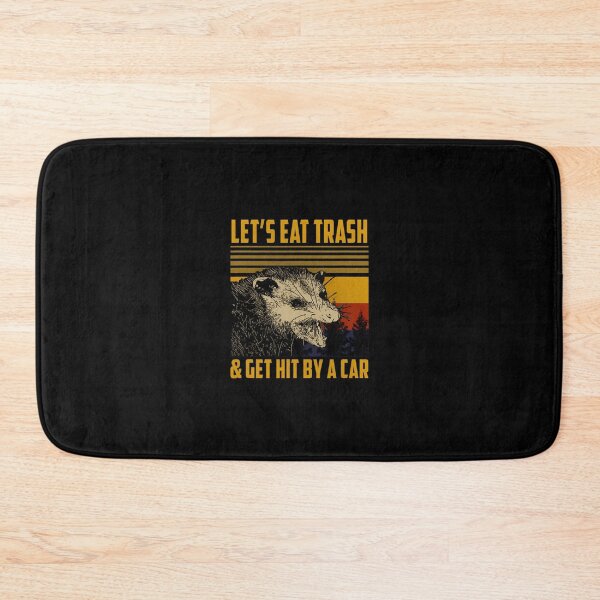 Item preview, Let's Eat Trash and Get Hit By A Car Vintage Opossum 		 designed and sold by sgwralifmy31.