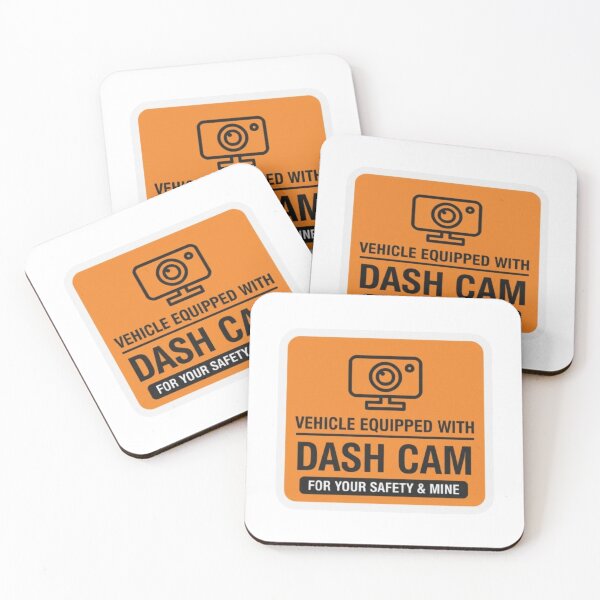 Item preview, Dash Cam Safety & Security Decal : Automotive Warning -  designed and sold by InfmsCorp.