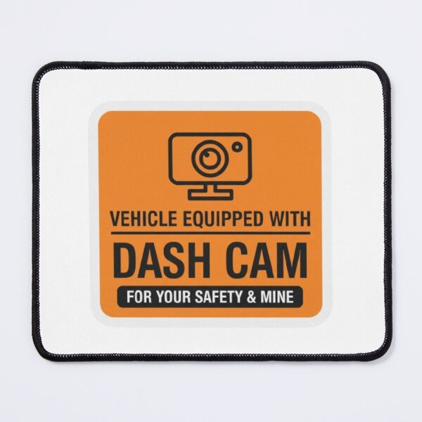 Item preview, Dash Cam Safety & Security Decal : Automotive Warning - designed and sold by InfmsCorp.