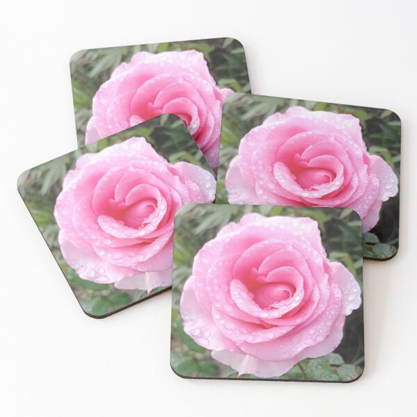 Item preview, Pink Rose water droplets 2023 designed and sold by Danni's Delights.