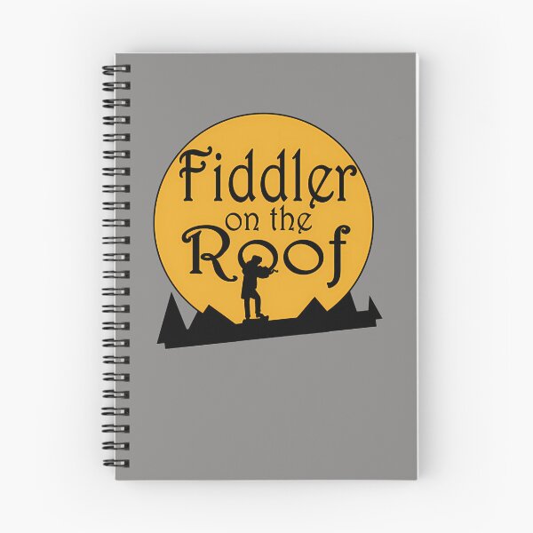 Item preview, FIDDLER-ON-THE-ROOF-MUSICAL-LOGO designed and sold by WiebkeKruses.