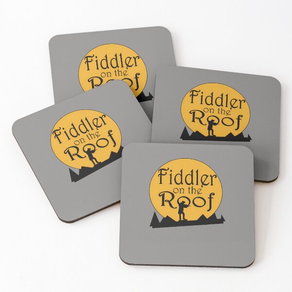 Item preview, FIDDLER-ON-THE-ROOF-MUSICAL-LOGO designed and sold by WiebkeKruses.