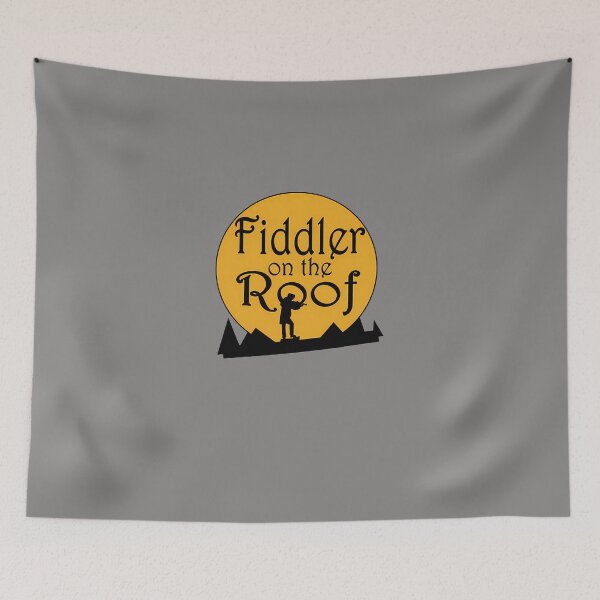 Item preview, FIDDLER-ON-THE-ROOF-MUSICAL-LOGO designed and sold by WiebkeKruses.