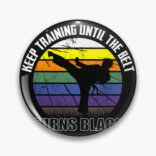 Item preview, Keep training until the belt turns black Karate Short Sleeve 		 designed and sold by qlgzeraelo36.