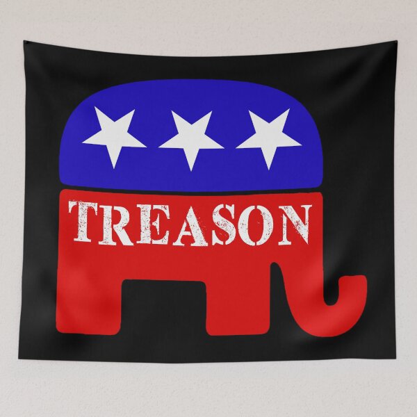 Item preview, GOP Treason Elephant Mascot designed and sold by Thelittlelord.