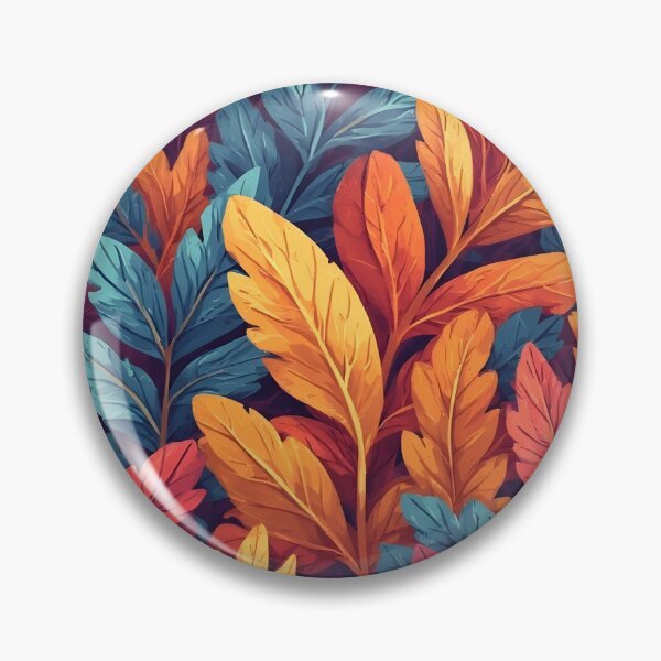 Item preview, Vibrant Botanical Foliage Tropical Tricolor Leaf Print designed and sold by LeafPrints.