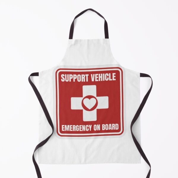 Item preview, Medical Alert & First Aid Vehicle Decal : Automotive Warning -  designed and sold by InfmsCorp.