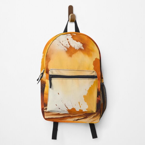 Item preview, Fiery abstract explosion artwork with dramatic orange flames, dynamic energy burst, smoke clouds, and intense modern painting style designed and sold by Mimoshi ⭐⭐⭐⭐⭐.