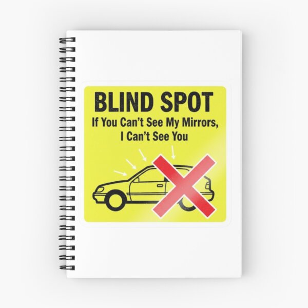 Item preview, Blind Spot Safety Warning Decal : Automotive Warning -  designed and sold by InfmsCorp.