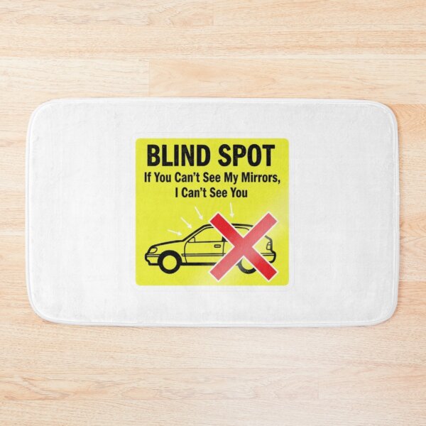 Item preview, Blind Spot Safety Warning Decal : Automotive Warning -  designed and sold by InfmsCorp.
