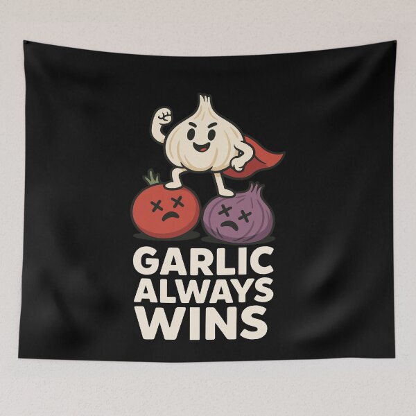 Item preview, Garlic Lover Funny Meme Powered by Garlic Humor designed and sold by AndreasMei.