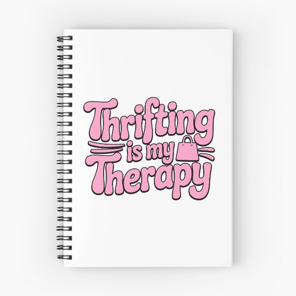 Item preview, Thrifting Is My Therapy! Pink Girly designed and sold by PMCreative.