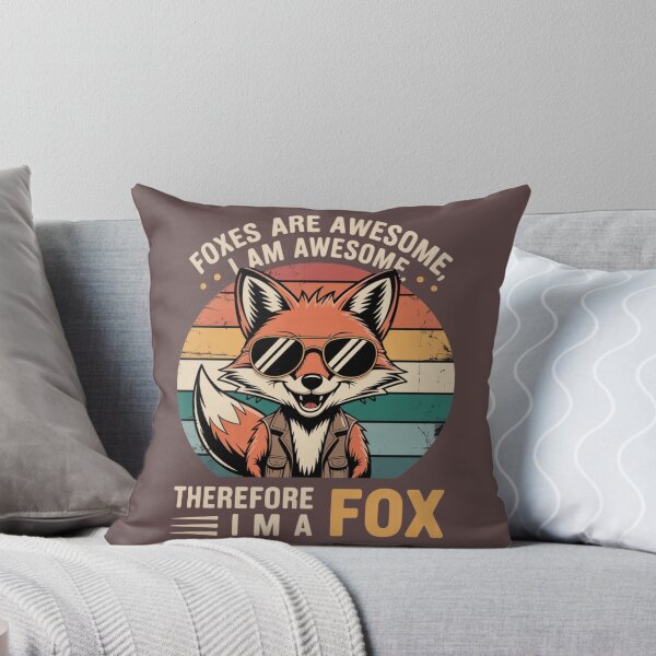 Item preview, Cool Fox Awesome Funny Retro Sunset Animal Shirt  designed and sold by EchoAtelier.
