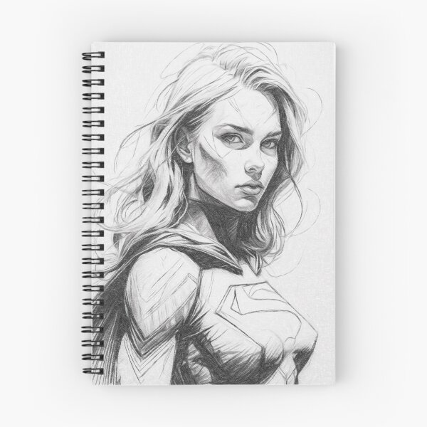 Item preview, Superhero Pencil Sketch designed and sold by Leon Woods Pencil Art.